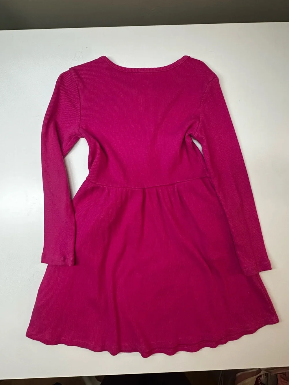 GAP Pink Long Sleeve Knit Dress